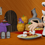 There's bones in my SPAGHETTI!