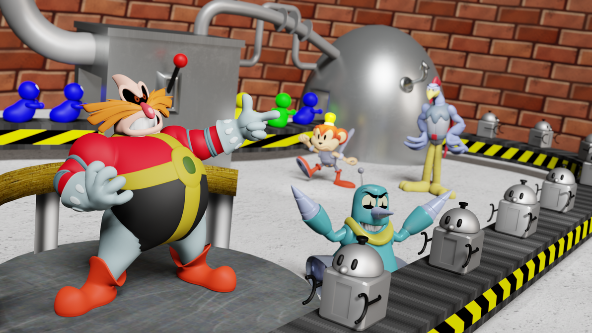 Dr. Robotnik's Mean Bean Machine box by SonictheHedgehog1953 on DeviantArt