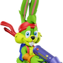 Jazz Jackrabbit forward leaping