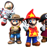 Mario's land costumes