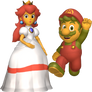 Mario and Princess Peach