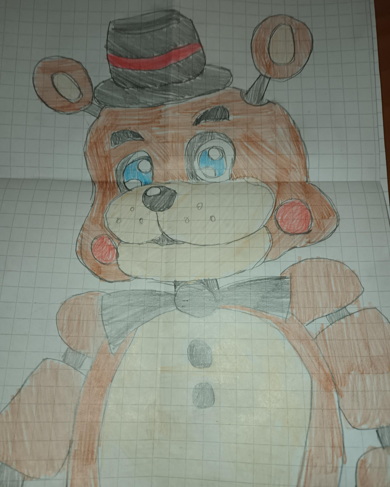 Toy Freddy drawing