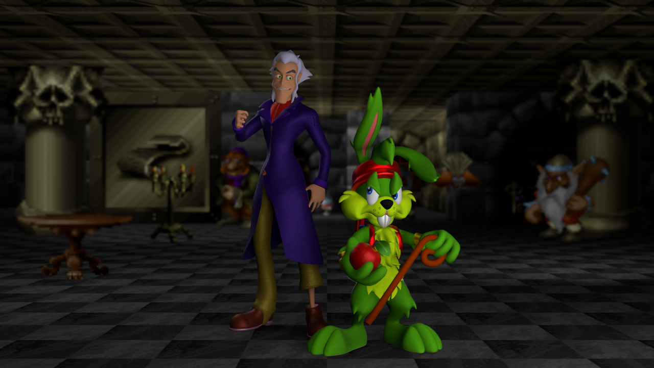 I.M. Meen and Jazz Jackrabbit