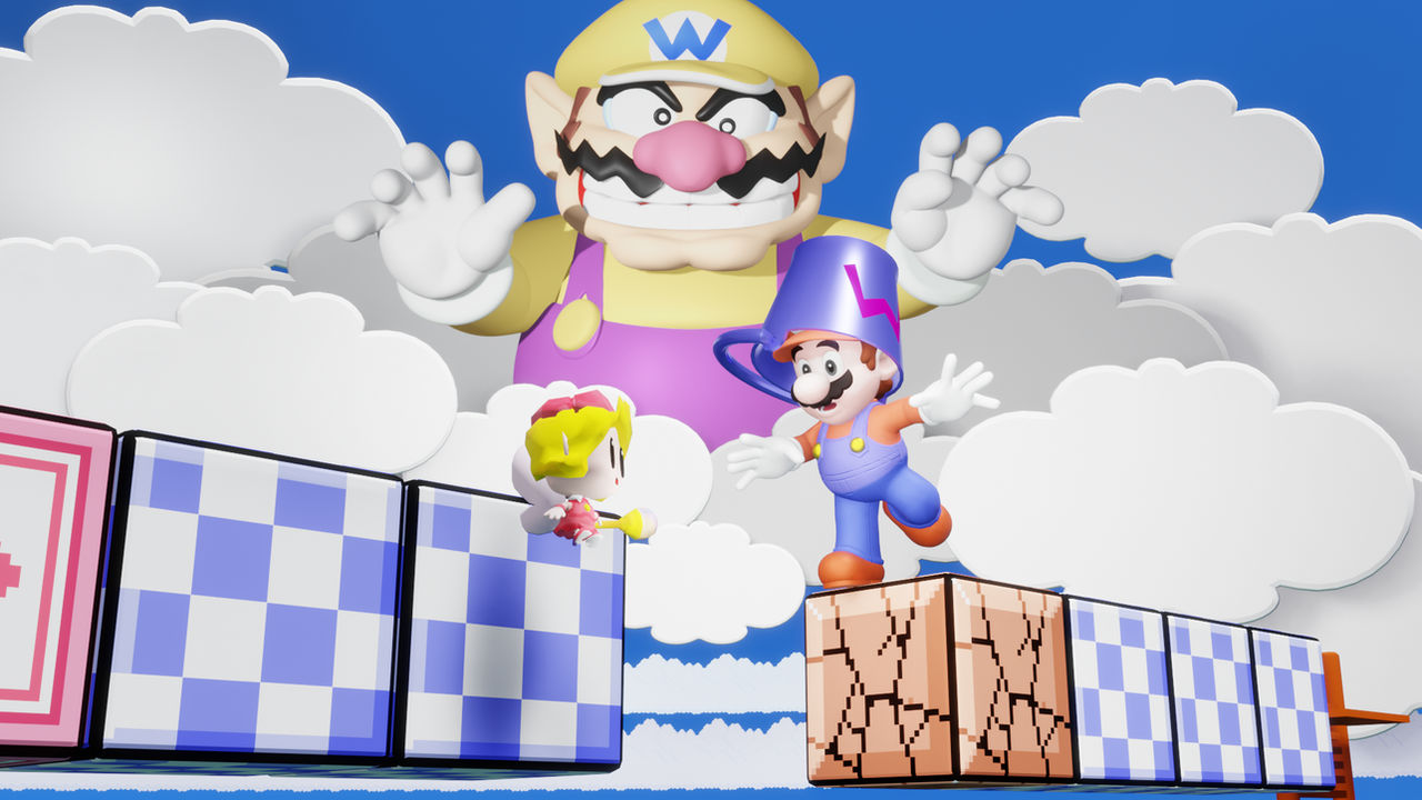 Mario and Wario box