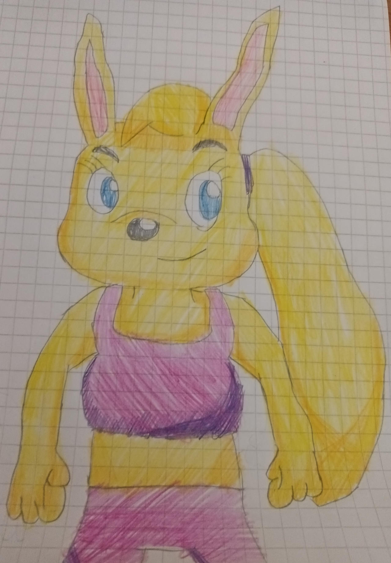 Lori Jackrabbit drawing