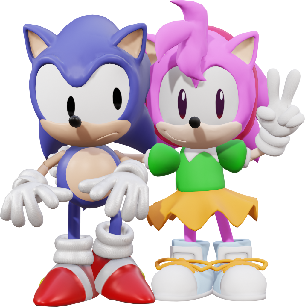 Sonic and Amy Rose