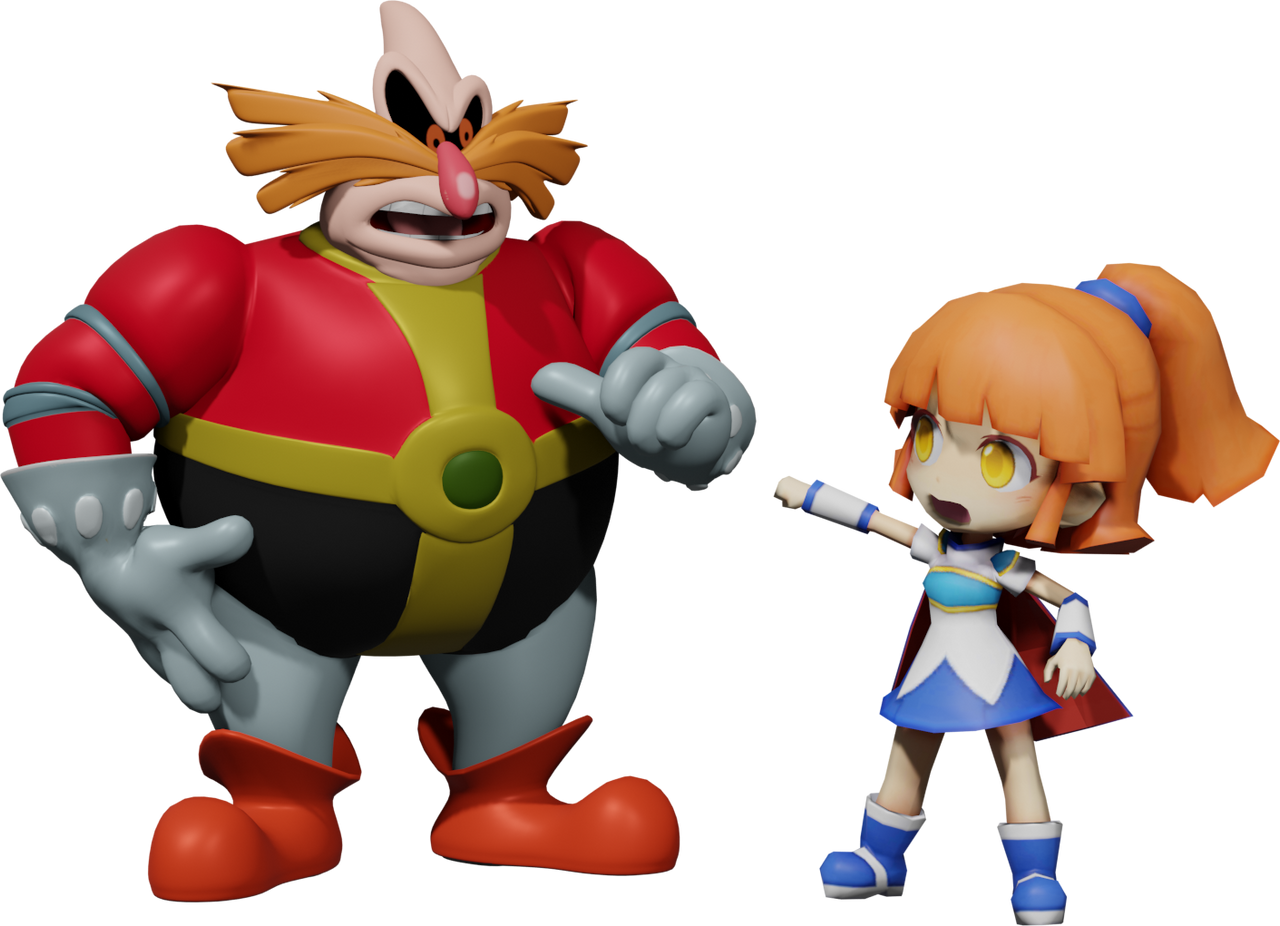 Robotnik and Arle