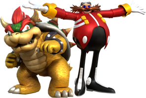 Bowser and Dr. Eggman