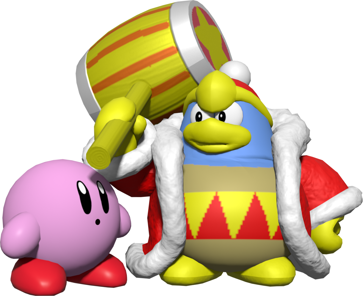 Dedededede Kirby and King Dedede by SonictheHedgehog1953 on DeviantArt