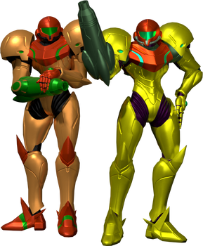 NES and SNES Samus Aran