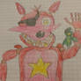 Rockstar Foxy drawing
