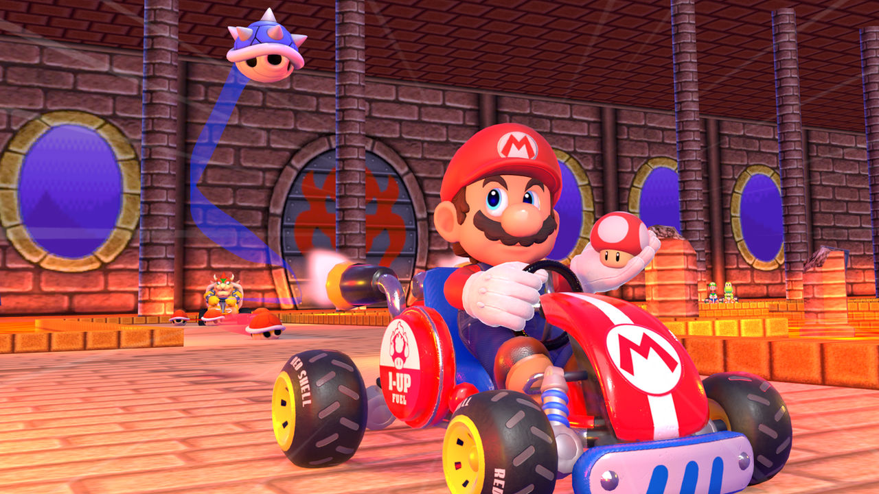 Mario vs the Spiny Blue Shell