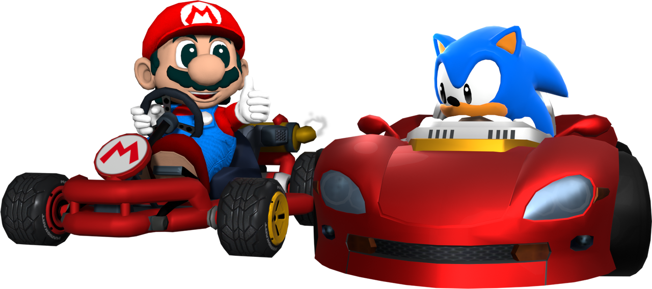 Mario and Sonic racing