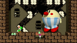 Yoshi vs Burt the Bashful