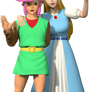 Past Link and Zelda