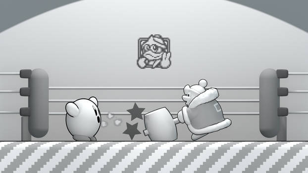 KDL1 Kirby vs King Dedede