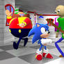 Sonic and Baldi