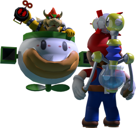 Eclipse Mario vs Bowser