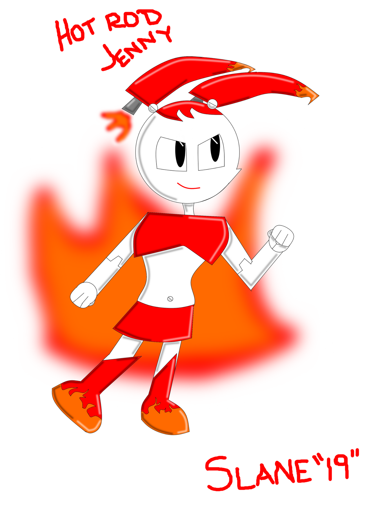 Hot Rod Jenny by SVTPuffedUp on DeviantArt