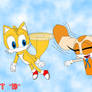 Tails and Cream Flying