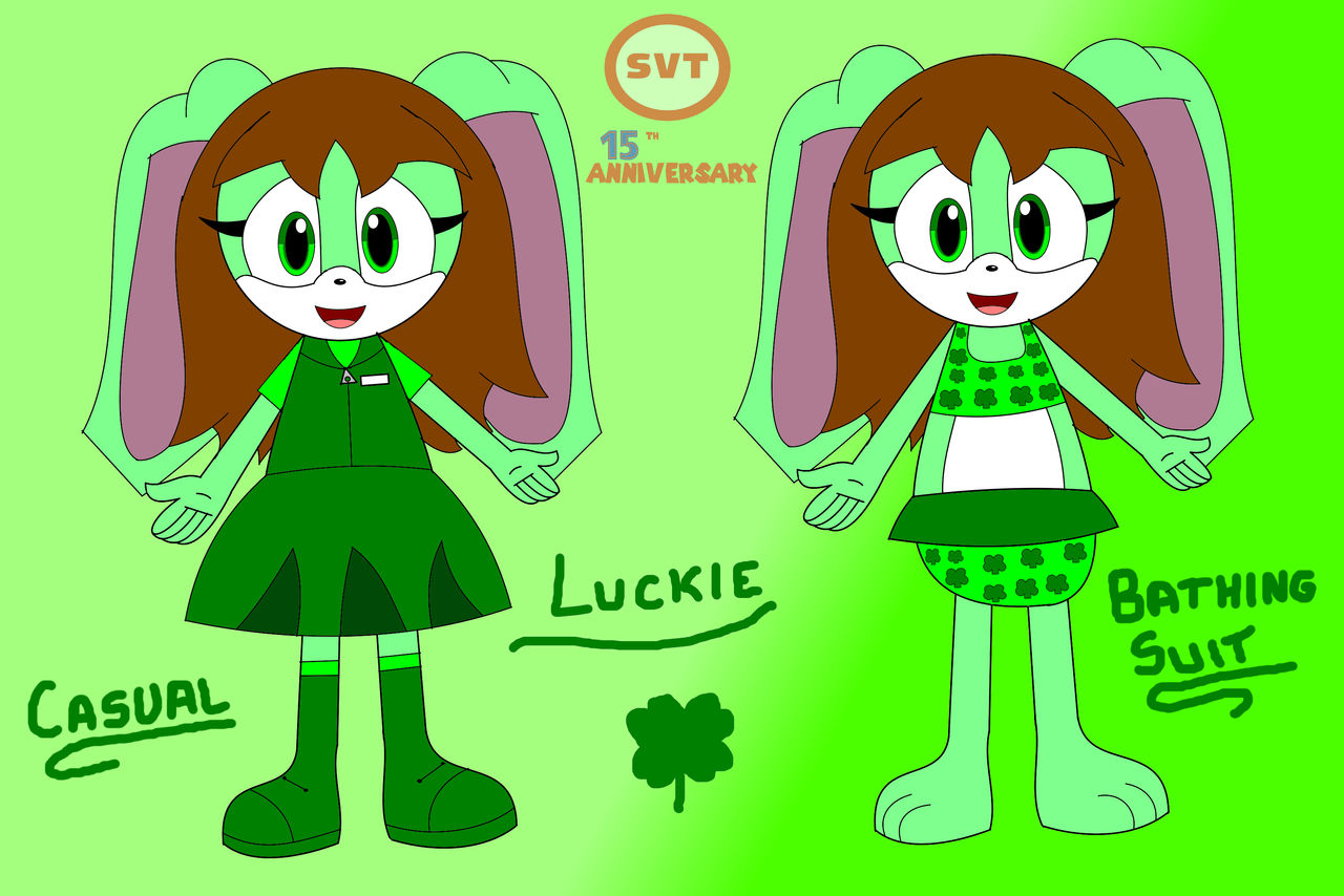 Luckie as a Mobian Rabbit by SVTPuffedUp on DeviantArt