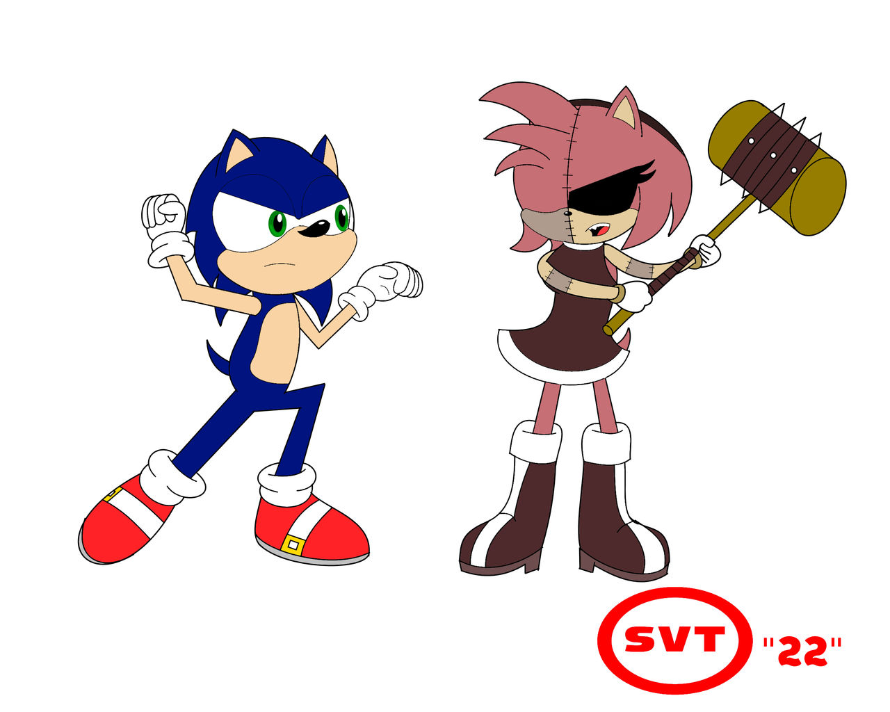 Sonic vs. Amy.exe by SVTPuffedUp on DeviantArt