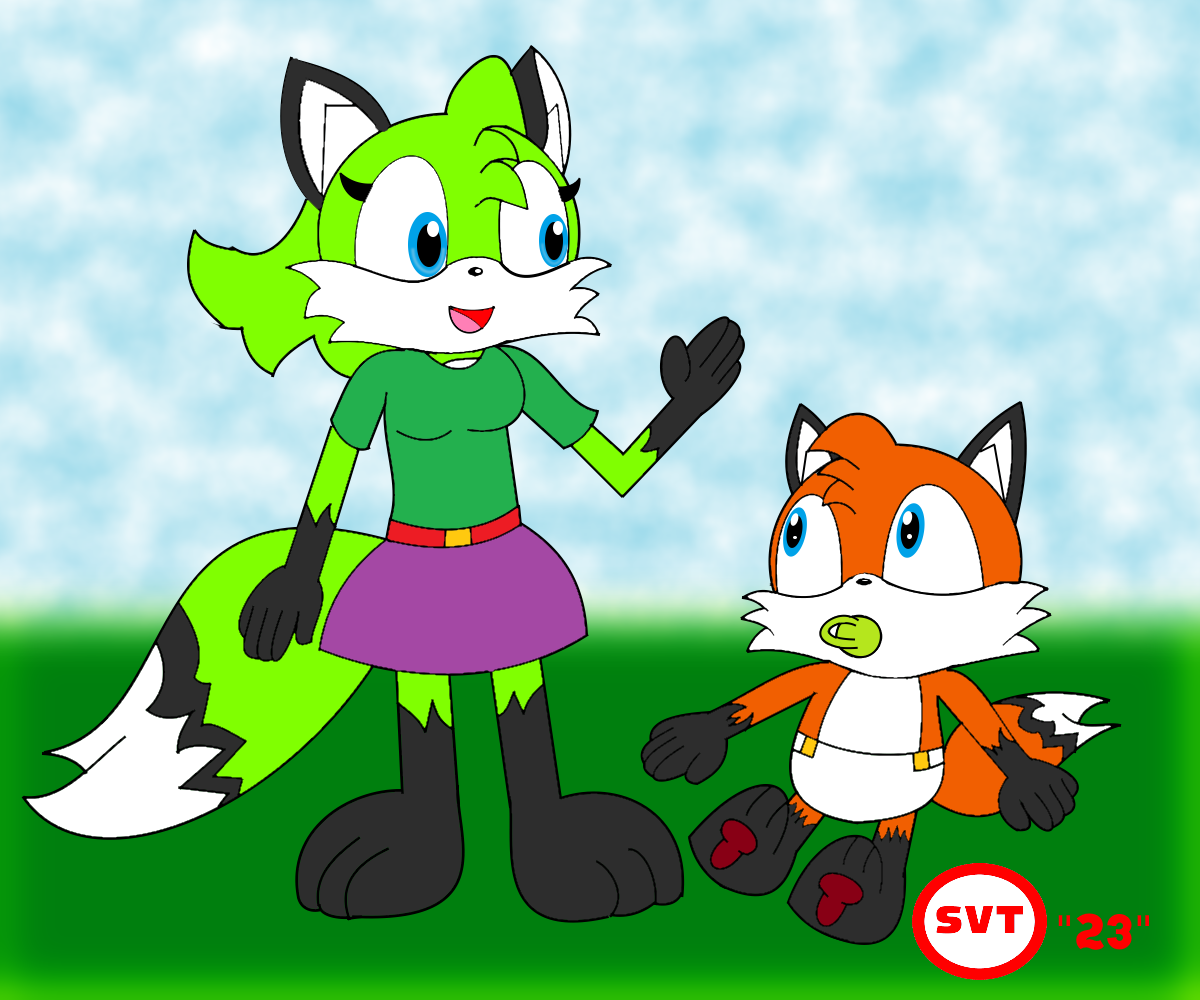 Baby Rene Inge the Fox and Baby Rene the Fox by SVTPuffedUp on DeviantArt