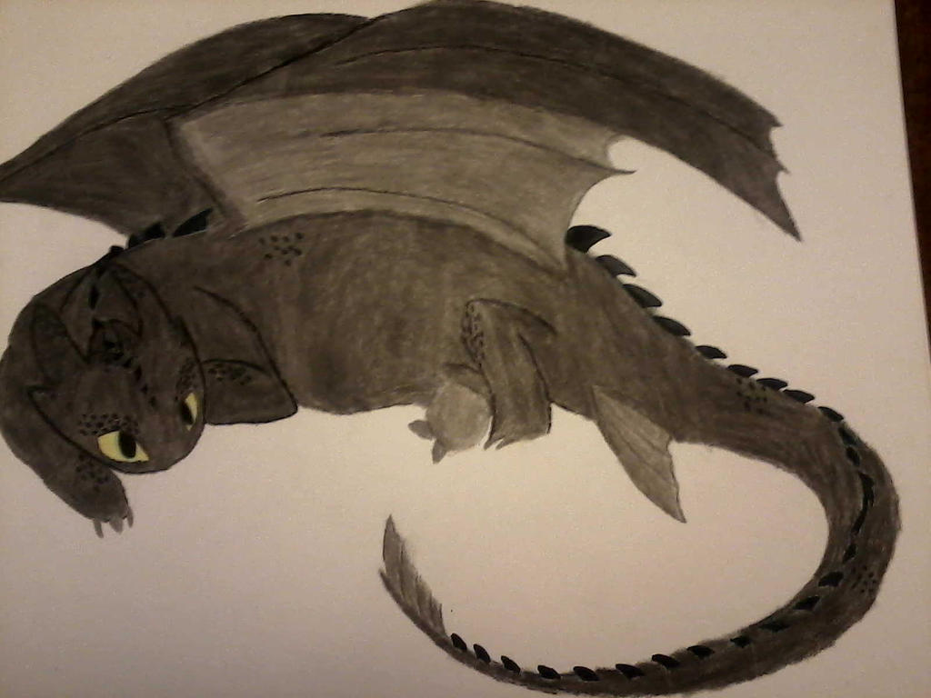 Toothless The Night fury by Toxic-Riot on DeviantArt