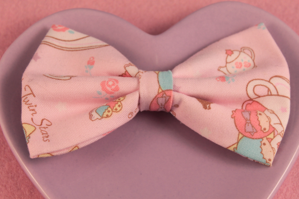 Little Twin Stars Hair Bow