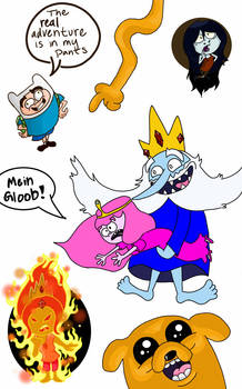 Adventure Time Sketchdump
