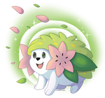 Shaymin used Aromatherapy by CrystalFossil
