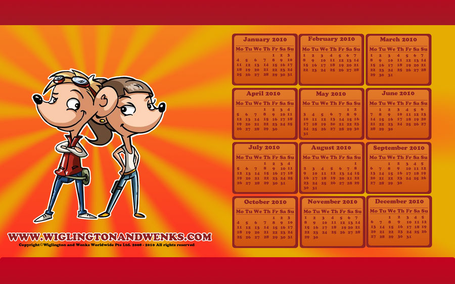 WW Calendar 2010 by vilius242 on DeviantArt