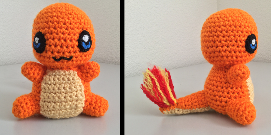 Charmander amigurumi