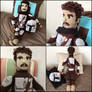 Din Djarin, The Mandalorian doll (without helmet)