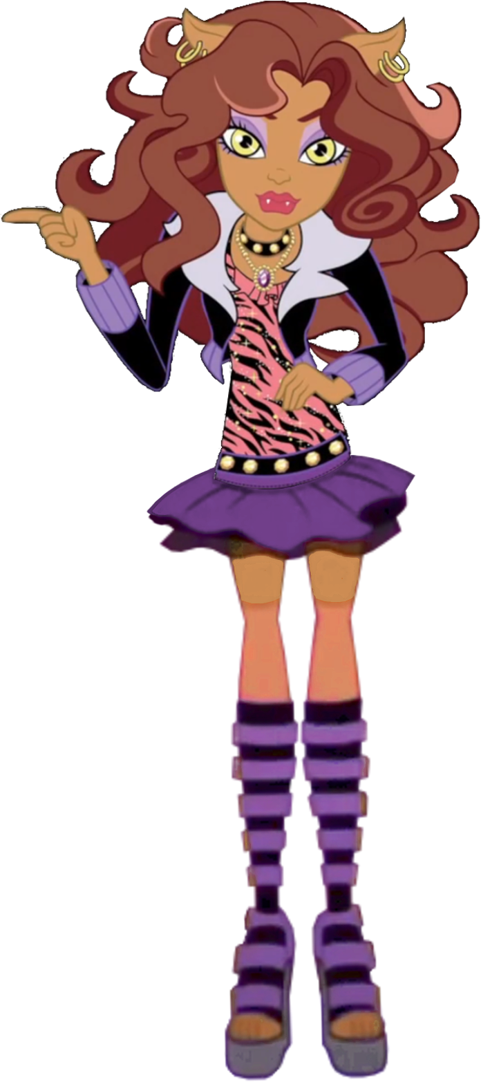 Clawdeen wolf deals cartoon