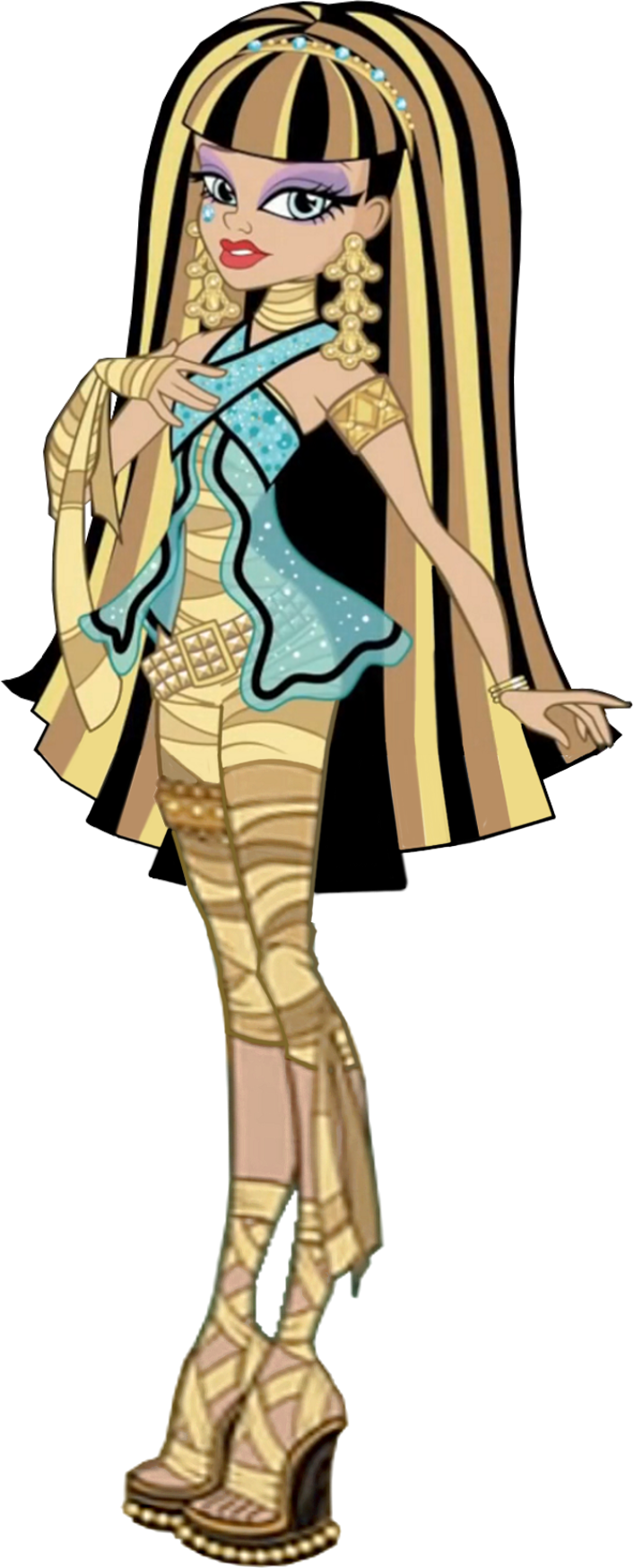 Monster High Cleo de Nile, by uruseline on deviantart.com