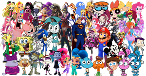 Characters Collages Deviantart Fictional Characters Collage by FigyaLova on DeviantArt