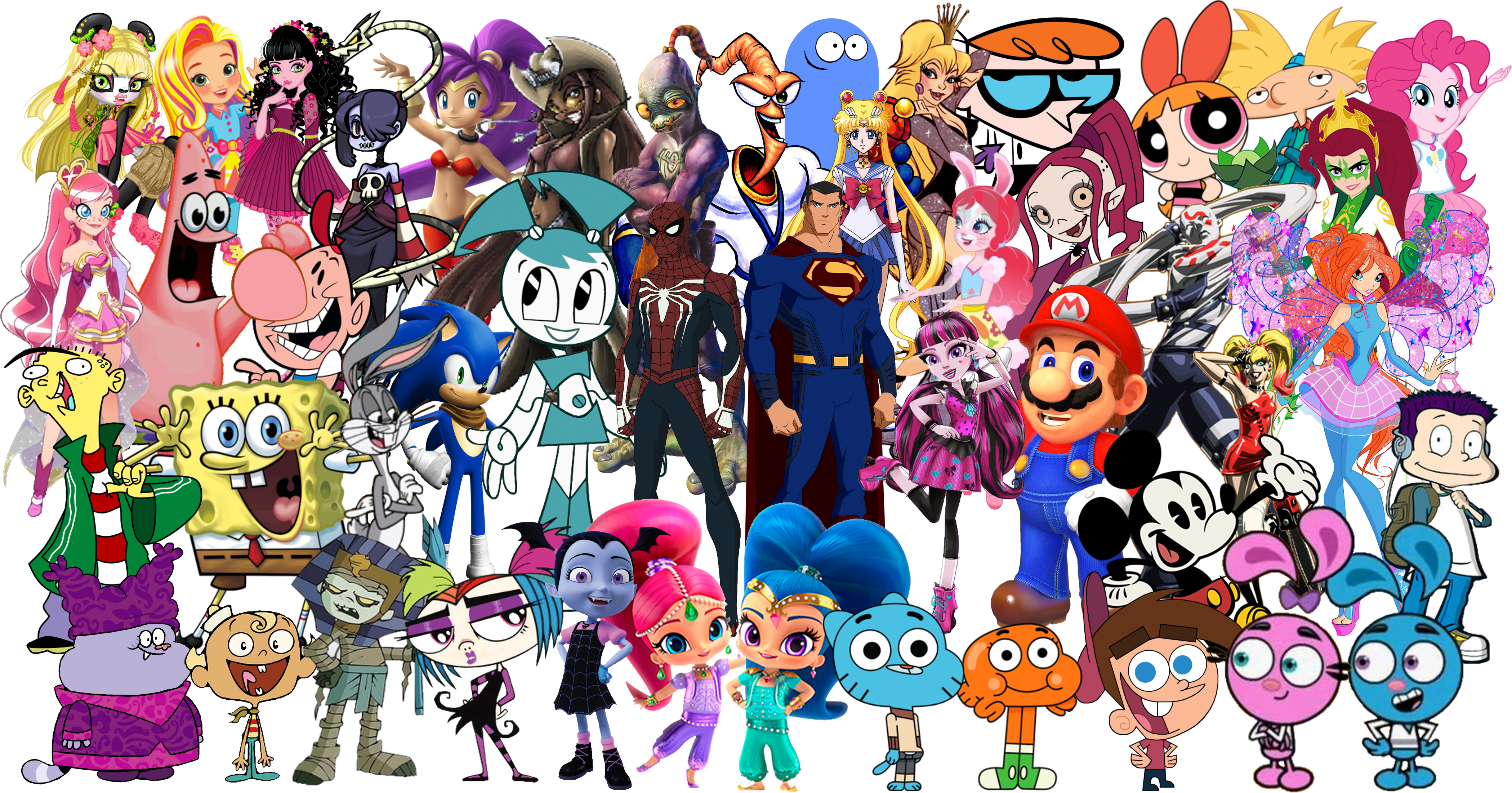 Another Fictional Character Collage by FigyaLova on DeviantArt Another Fictional Character Collage by FigyaLova on DeviantArt