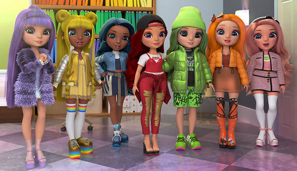 Rainbow High (Cartoon) - The Main Cast