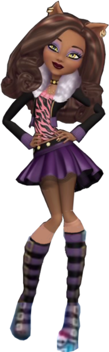 MH G1 Clawdeen Wolf 3D by FigyaLova on DeviantArt