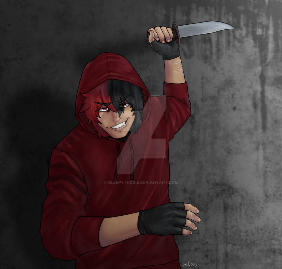 Dylan aka new favourite slasher Oc by Sleepy-Nickie on DeviantArt