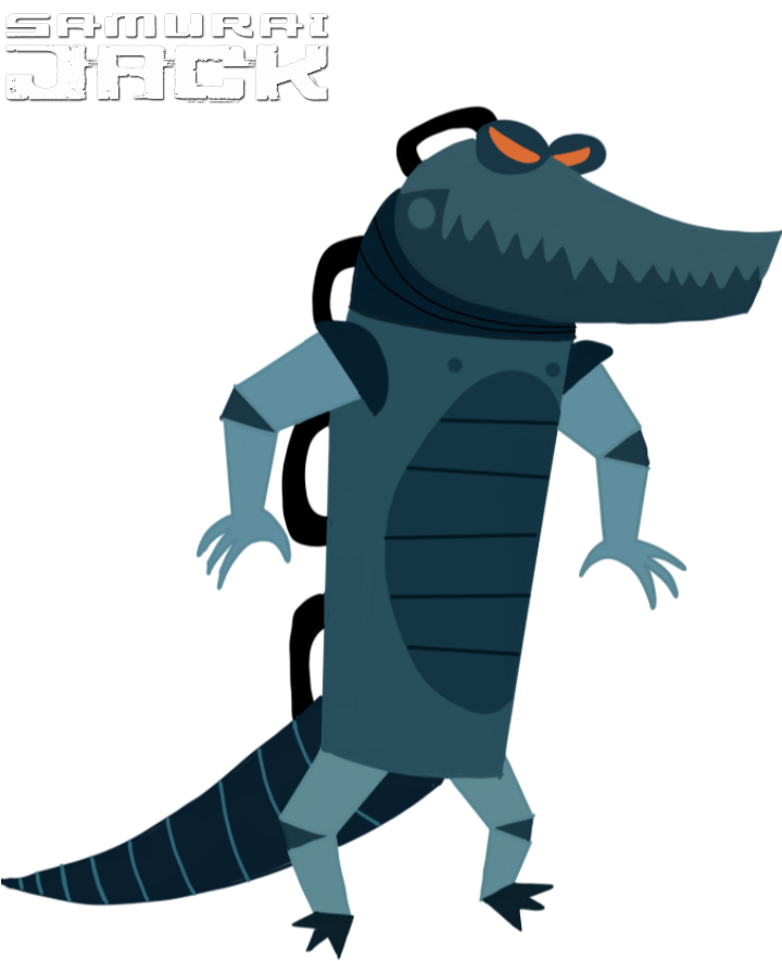 Robot Alligator 2 Samurai Jack by SkeletonGuard90210 on DeviantArt