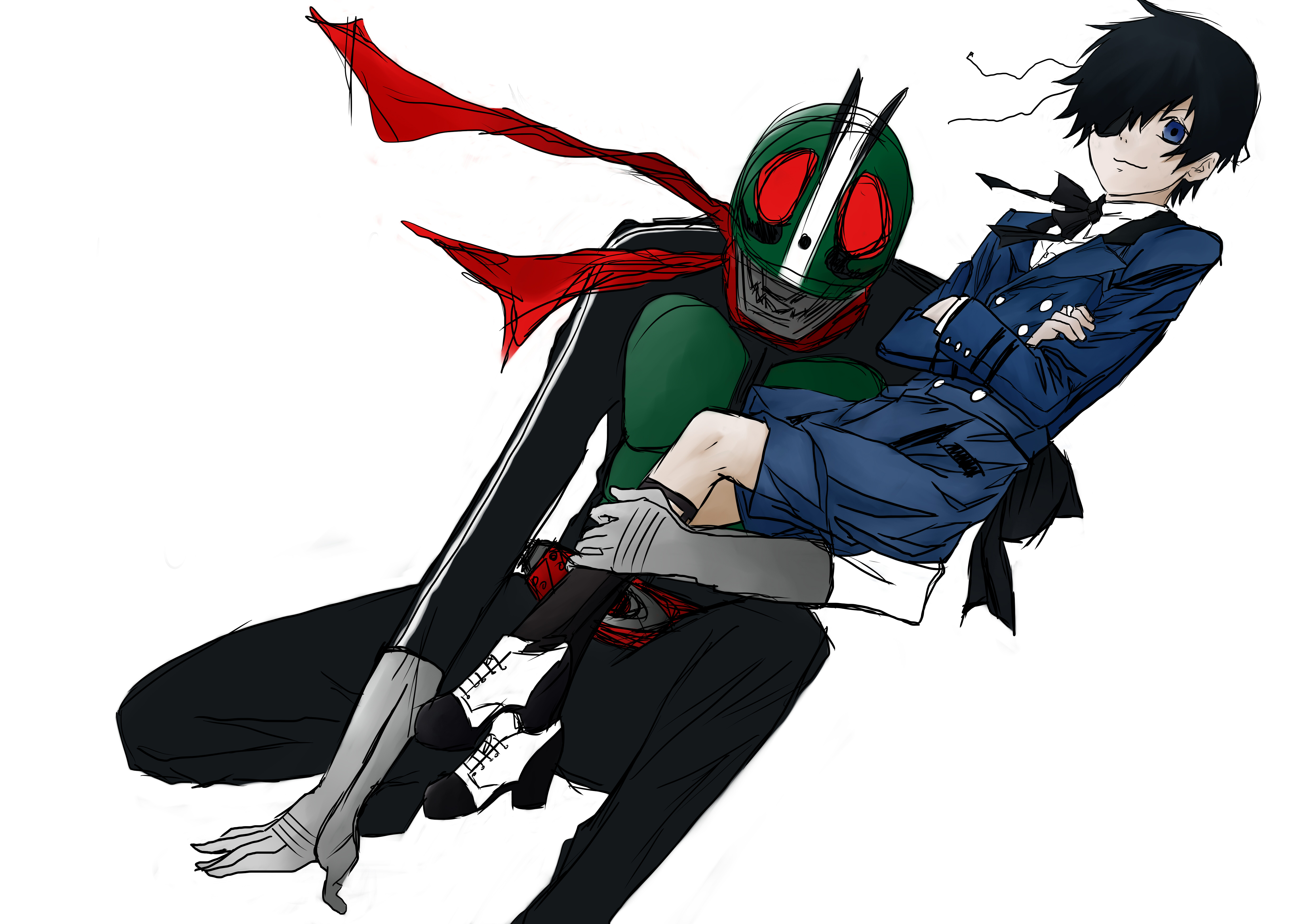 Kamen Rider with Ciel