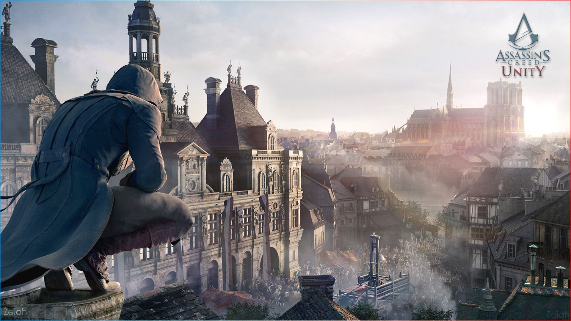 Assassin's Creed Unity - Wallpaper Arno Paris #2