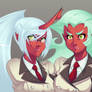 Scanty + Kneesocks Commission