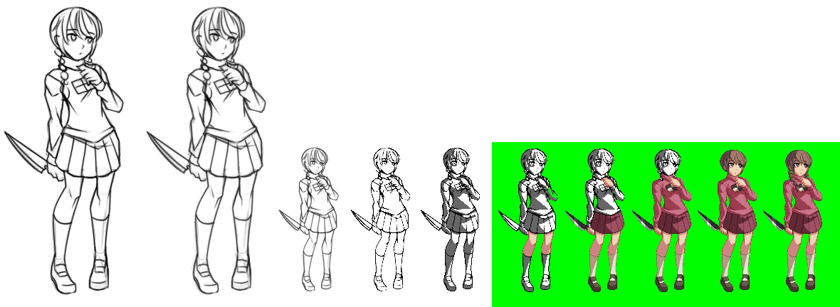 Madotsuki process