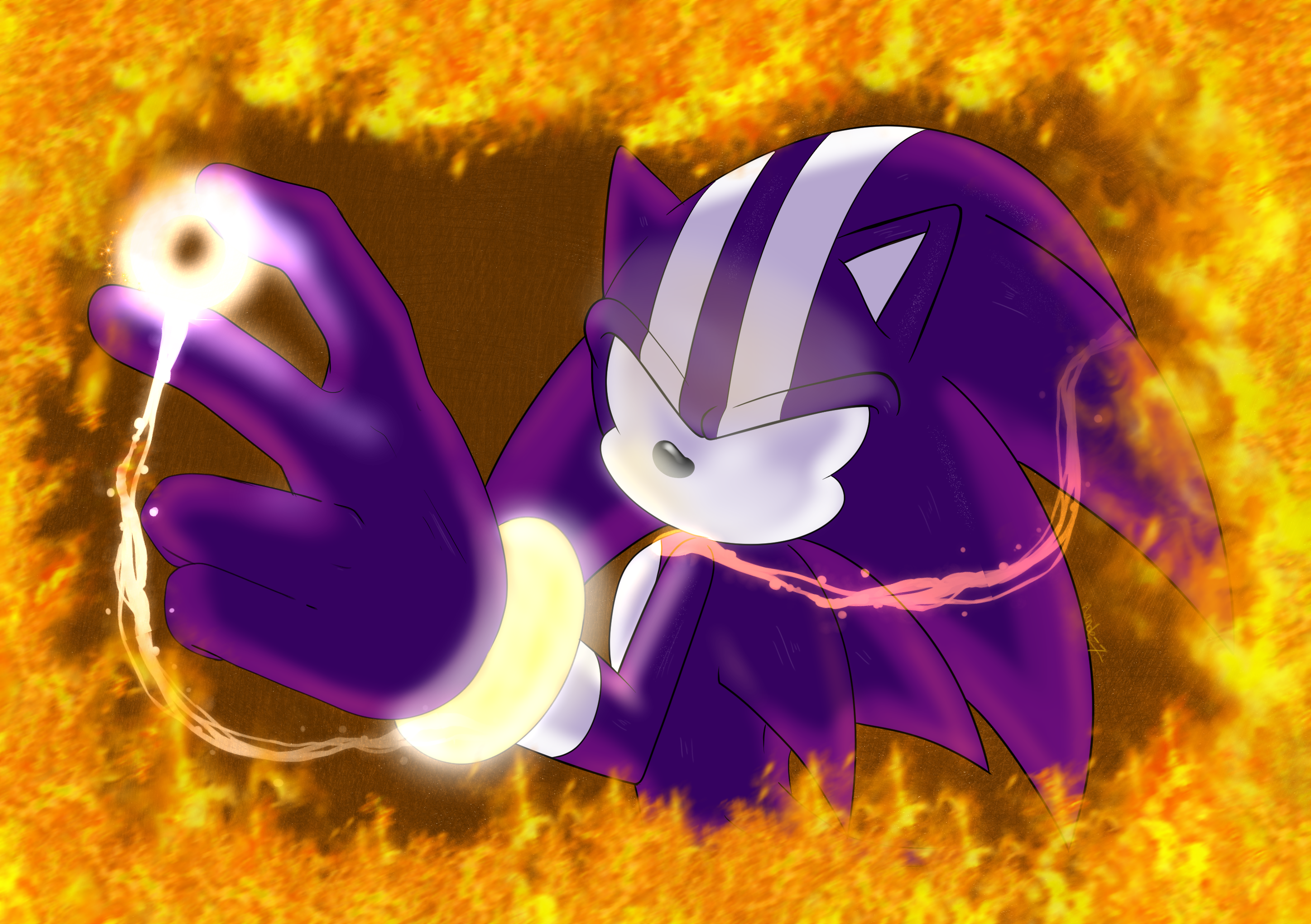 Gift: Darkspine Sonic by MidnightFire1222 on DeviantArt