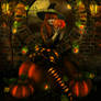 Pumpkin witch