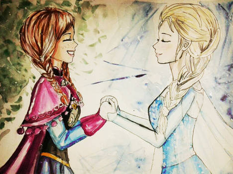 Anna and Elsa