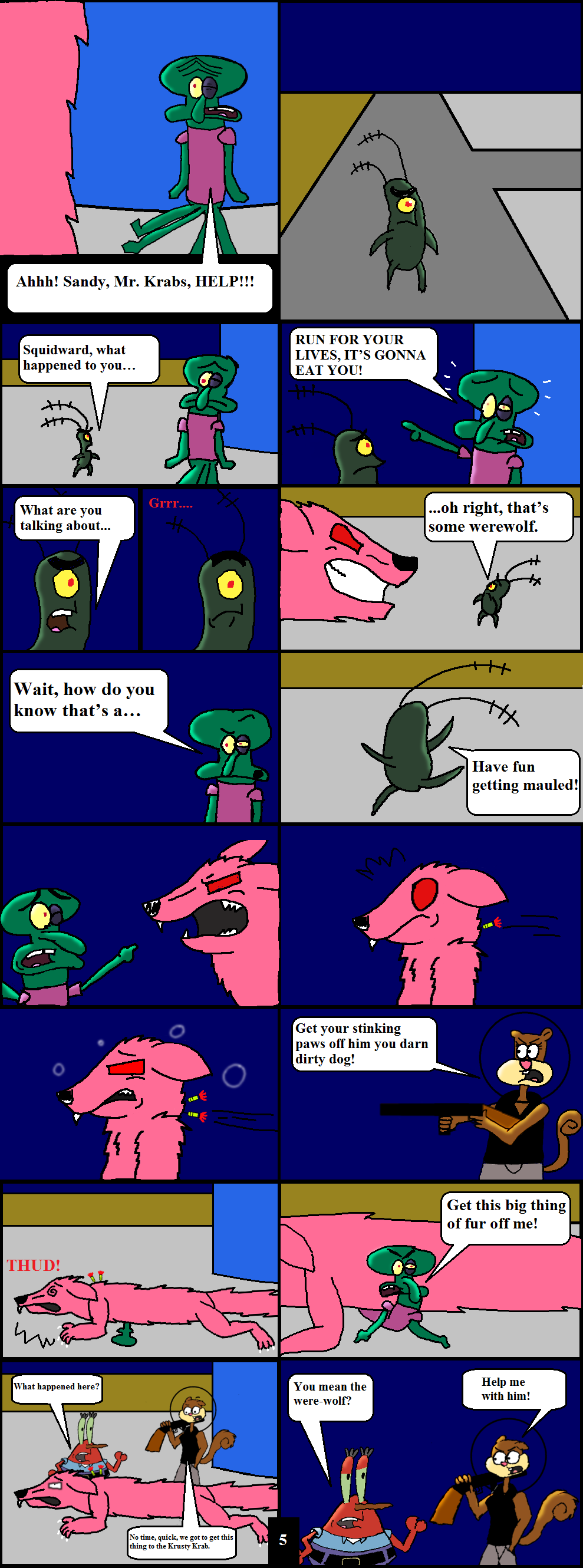 SpongeBob WolfPants II: Page 5